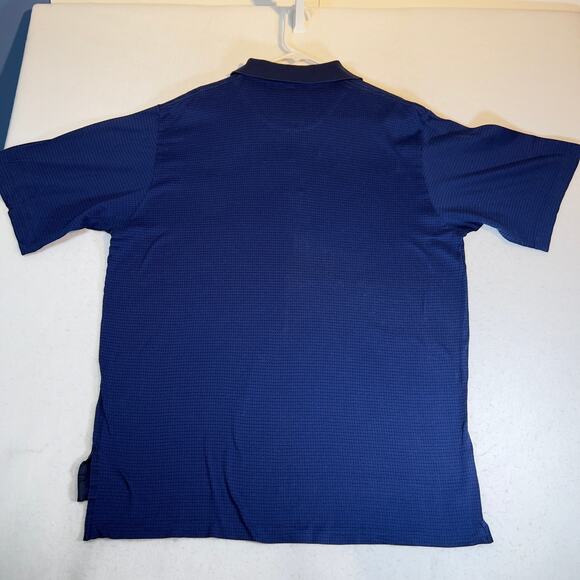 Polo Golf Ralph Lauren 100% Pima Cotton Polo Shirt Men's XL Blue Check Resort - Picture 5 of 9